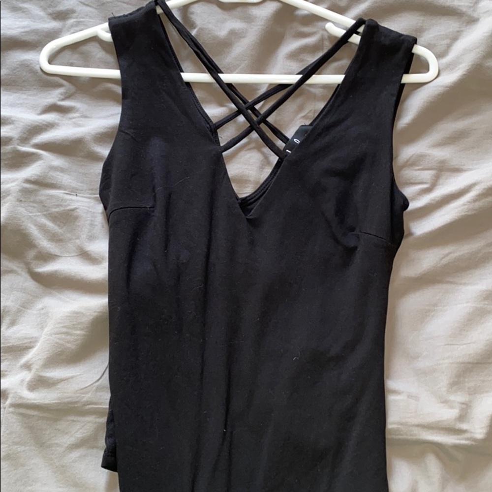 Lulus Black Bodysuit